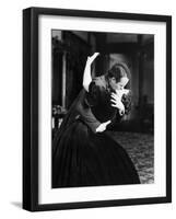 Silent Film Still-null-Framed Photographic Print