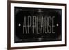 Silent Film Type I (Applause)-SD Graphics Studio-Framed Premium Giclee Print