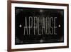 Silent Film Type I (Applause)-SD Graphics Studio-Framed Premium Giclee Print