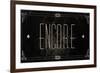 Silent Film Type II (Encore)-SD Graphics Studio-Framed Art Print