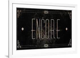 Silent Film Type II (Encore)-SD Graphics Studio-Framed Premium Giclee Print