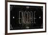 Silent Film Type II (Encore)-SD Graphics Studio-Framed Premium Giclee Print