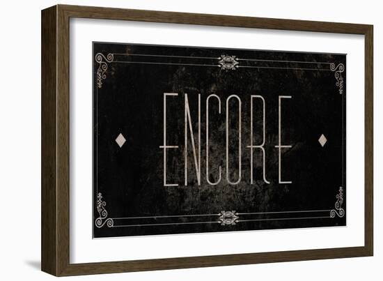 Silent Film Type II (Encore)-SD Graphics Studio-Framed Art Print