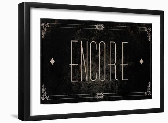 Silent Film Type II (Encore)-SD Graphics Studio-Framed Art Print