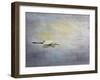 Silent Flight Great White Egret-Jai Johnson-Framed Premium Giclee Print