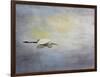 Silent Flight Great White Egret-Jai Johnson-Framed Giclee Print