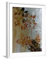 Silent Foliage-Citrine-Framed Giclee Print