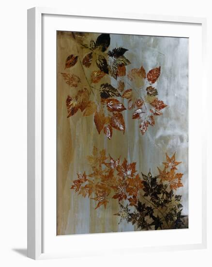 Silent Foliage-Citrine-Framed Giclee Print