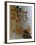 Silent Foliage-Citrine-Framed Giclee Print