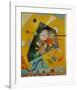 Silent Harmony-Wassily Kandinsky-Framed Art Print