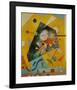 Silent Harmony-Wassily Kandinsky-Framed Art Print