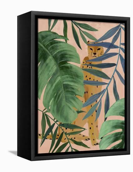 Silent Jungle-Isabelle Z-Framed Stretched Canvas