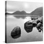 Silent Lake-null-Stretched Canvas