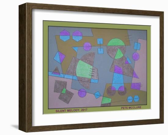 Silent Melody, 2017-Peter McClure-Framed Giclee Print
