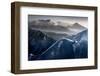 Silent Moments before Descent-Sandi Bertoncelj-Framed Photographic Print