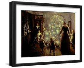 Silent Night, 1891-Viggo Johansen-Framed Giclee Print