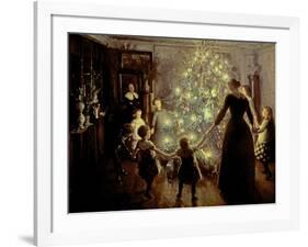 Silent Night, 1891-Viggo Johansen-Framed Giclee Print