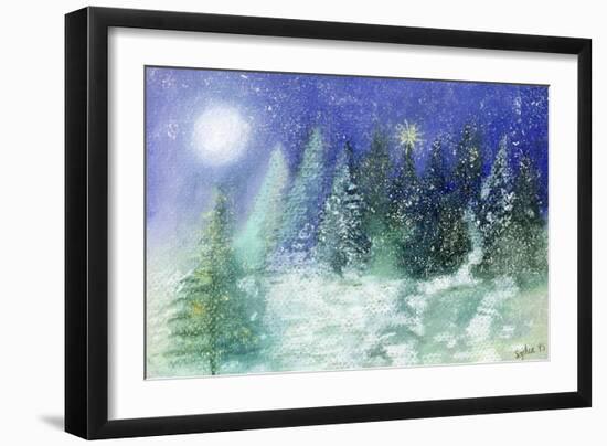 Silent Night, 1995-Sophia Elliot-Framed Giclee Print