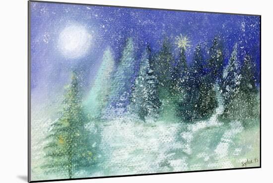 Silent Night, 1995-Sophia Elliot-Mounted Giclee Print