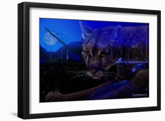 Silent Night 2-Gordon Semmens-Framed Giclee Print