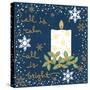 Silent Night Candle-Annie LaPoint-Stretched Canvas