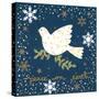 Silent Night Dove-Annie LaPoint-Stretched Canvas