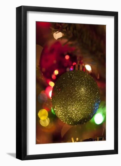 Silent Night III-K.B. White-Framed Photographic Print