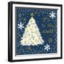 Silent Night Tree-Annie LaPoint-Framed Art Print