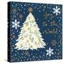 Silent Night Tree-Annie LaPoint-Stretched Canvas