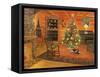 Silent Night-Kevin Dodds-Framed Stretched Canvas