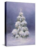 Silent Night-Kathie Thompson-Stretched Canvas