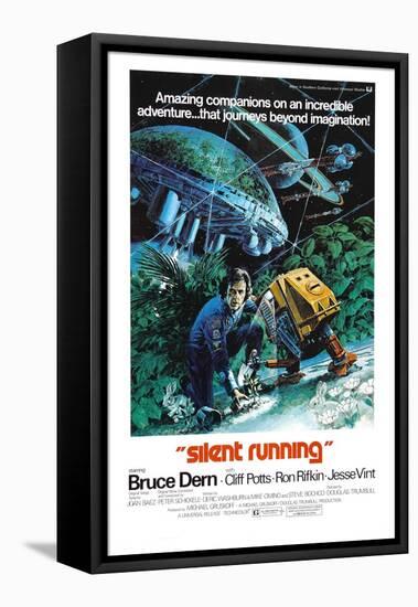 Silent Running, 1972-null-Framed Stretched Canvas