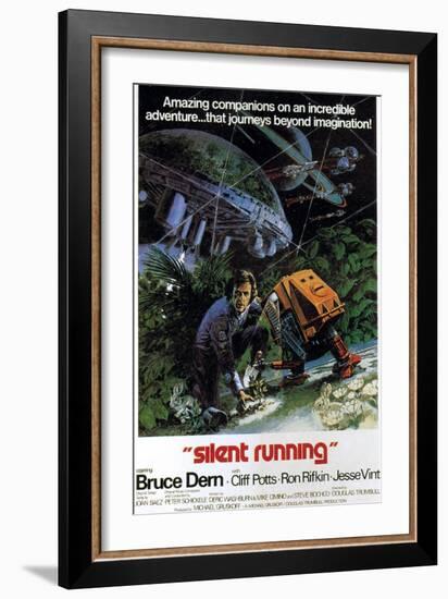 Silent Running, Bruce Dern, 1972-null-Framed Art Print