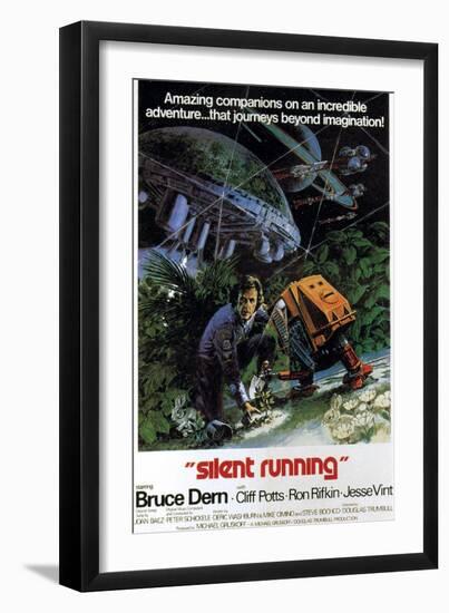 Silent Running, Bruce Dern, 1972-null-Framed Art Print