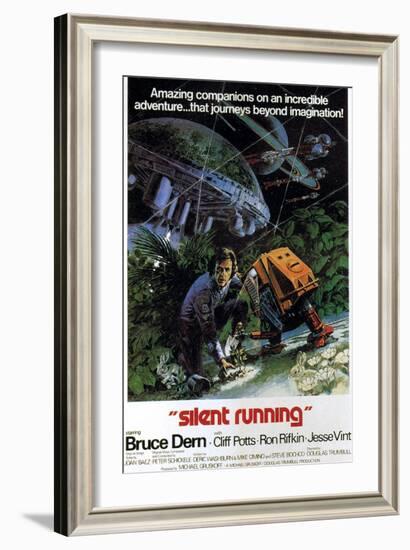 Silent Running, Bruce Dern, 1972-null-Framed Art Print