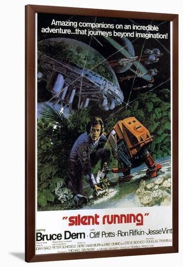 Silent Running, Bruce Dern, 1972-null-Framed Art Print