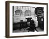 Silent Still: Barber Shop-null-Framed Giclee Print