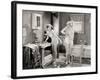 Silent Still: Bathroom-null-Framed Giclee Print