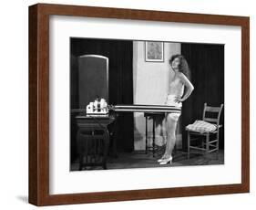 Silent Still: Exercise-null-Framed Giclee Print