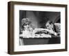 Silent Still: Hand Kissing-null-Framed Photographic Print