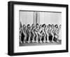 Silent Still: Showgirls-null-Framed Giclee Print