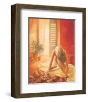 Silent Thoughts-Renate Holzner-Framed Art Print