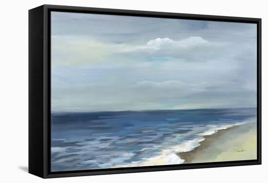 Silent Waves-Silvia Vassileva-Framed Stretched Canvas