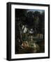 Silenus, 1838-Jean-Baptiste-Camille Corot-Framed Giclee Print