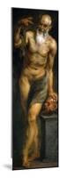 Silenus or a Faun, 1636-1637-Peter Paul Rubens-Mounted Giclee Print