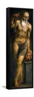 Silenus or a Faun, 1636-1637-Peter Paul Rubens-Framed Stretched Canvas