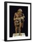 Silenus with Bacchus as Child in Her Arms, Terracotta Statue-null-Framed Giclee Print