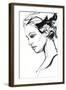 Silhouette 2-Design Fabrikken-Framed Art Print