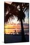 Silhouette at Sunset - Florida-Philippe Hugonnard-Stretched Canvas