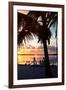 Silhouette at Sunset - Florida-Philippe Hugonnard-Framed Photographic Print